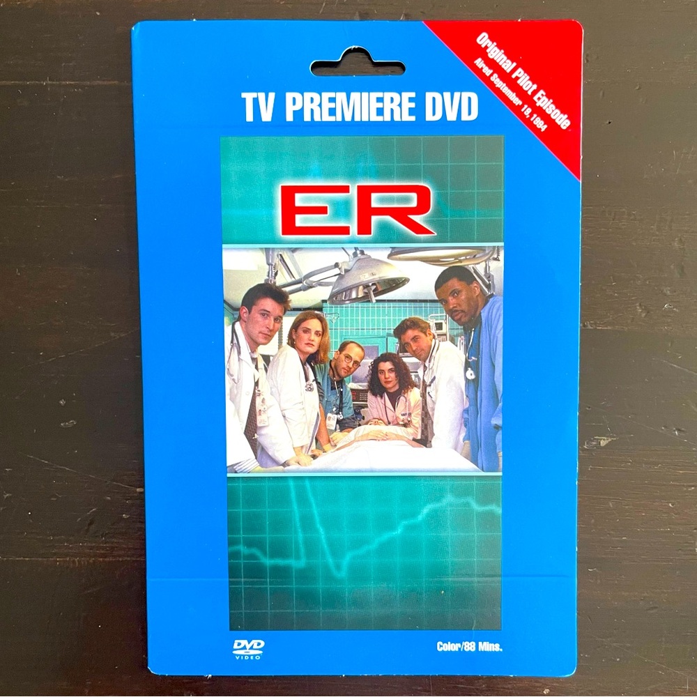 ER TV premier DVD - single disc